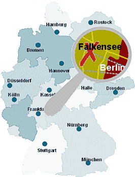 Karte Falkensee Berlin