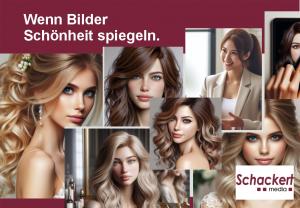Thema Schoenheit Werbung mit KI Bildern Schackert media